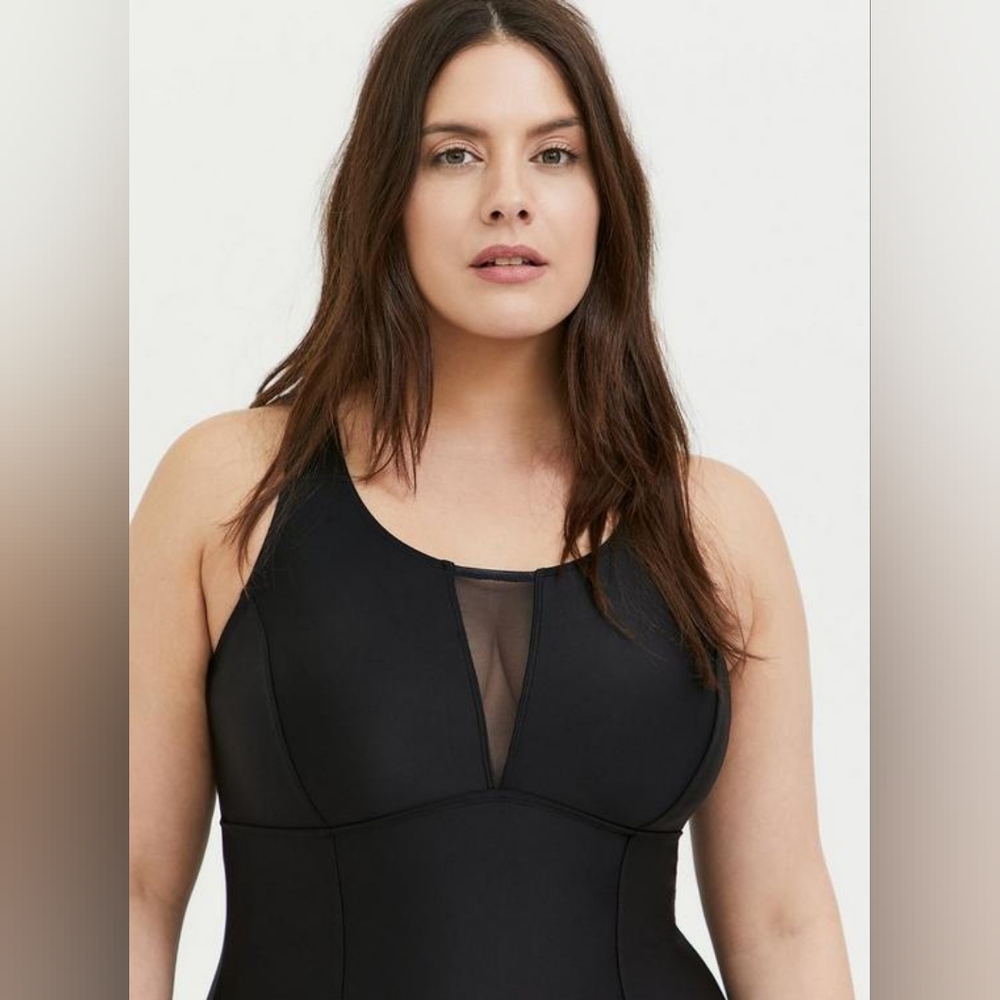 Active Wireless Racerback One Piece Swimsuit - image 4
